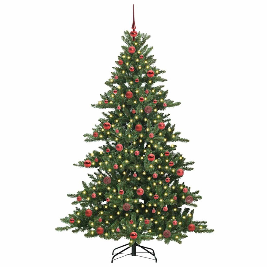 Kunstmatige Inklapbare Kerstboom with LEDs 180cm PVC