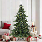 Artificial Collapsible Christmas Tree Green 180 cm PVC and steel