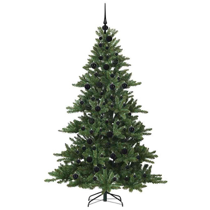 Kunstmatige Inklapbare Kerstboom met 300 LED's Groen 180 cm PVC