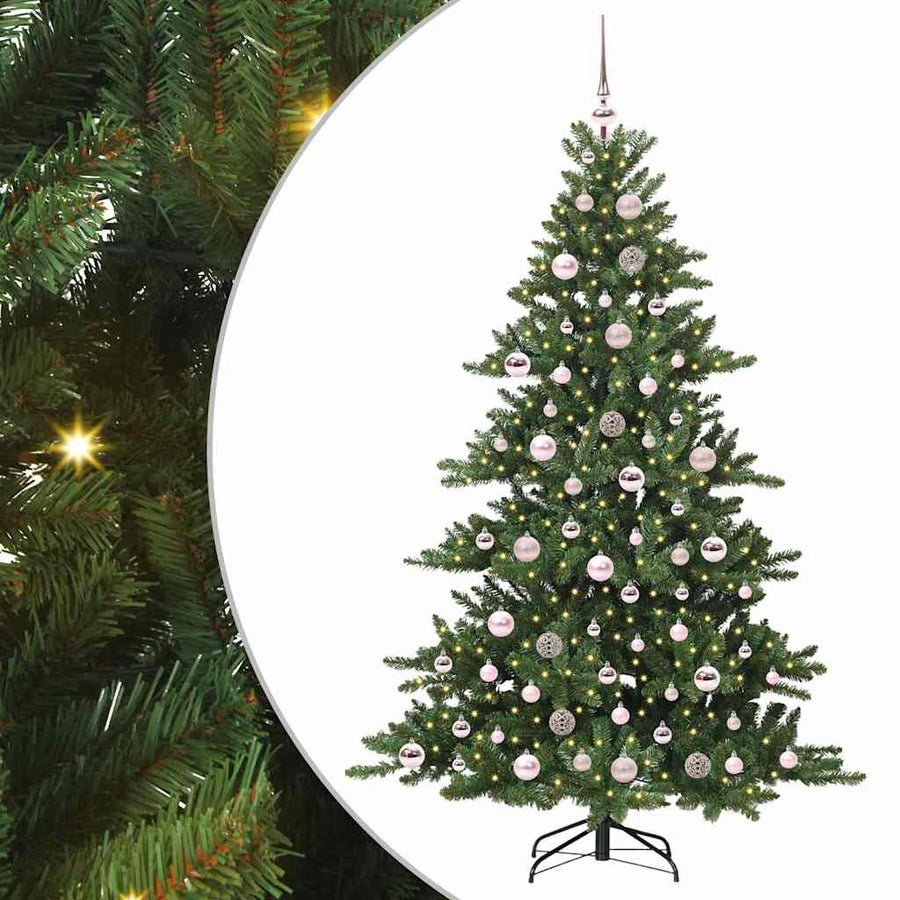 Kunstmatige Inklapbare Kerstboom with LEDs 180cm PVC
