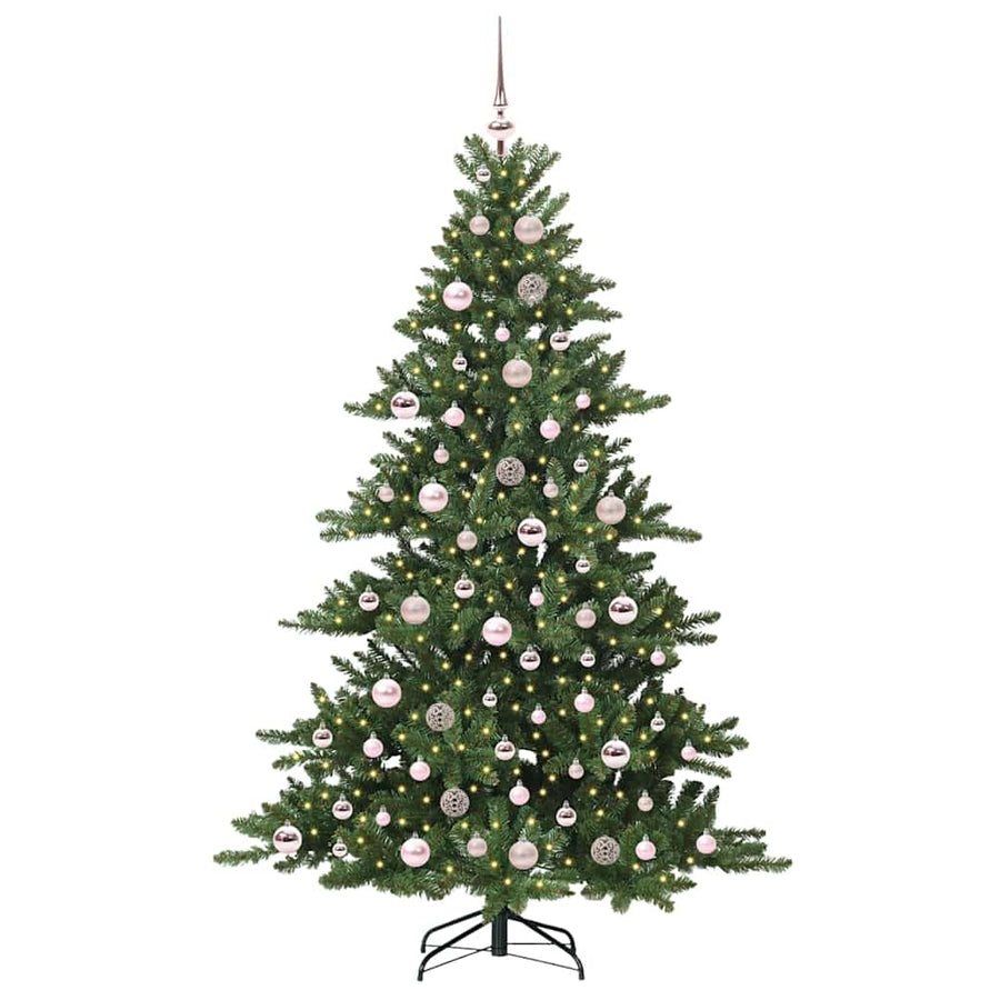 Kunstmatige Inklapbare Kerstboom with LEDs 180cm PVC