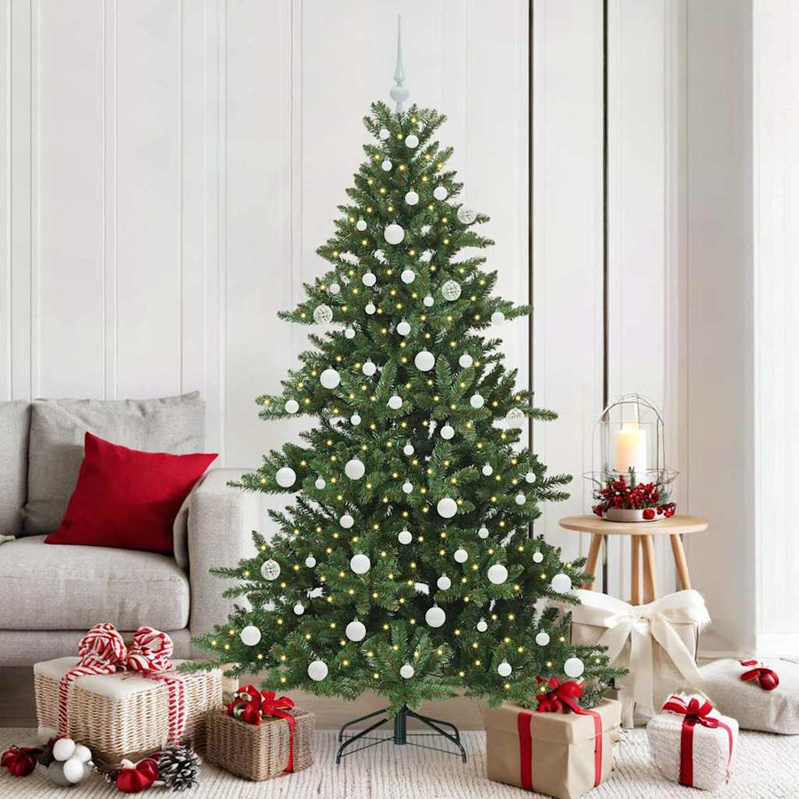Kunstmatige Inklapbare Kerstboom with LEDs 180cm PVC