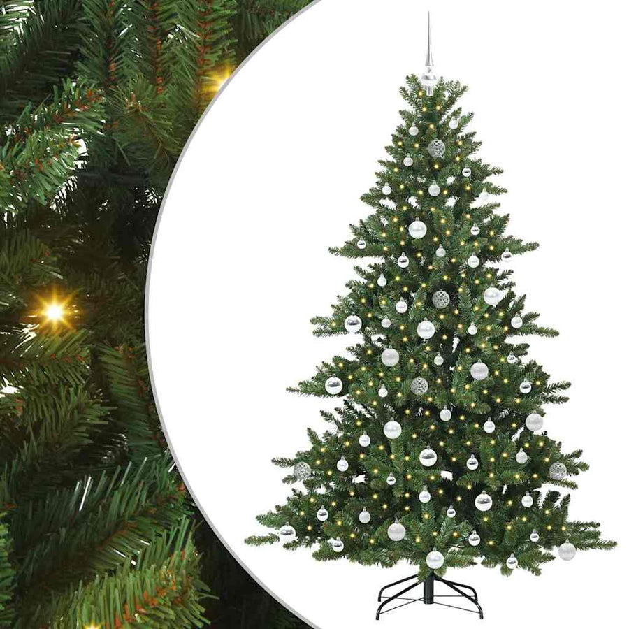 Kunstmatige Inklapbare Kerstboom with LEDs 180cm PVC