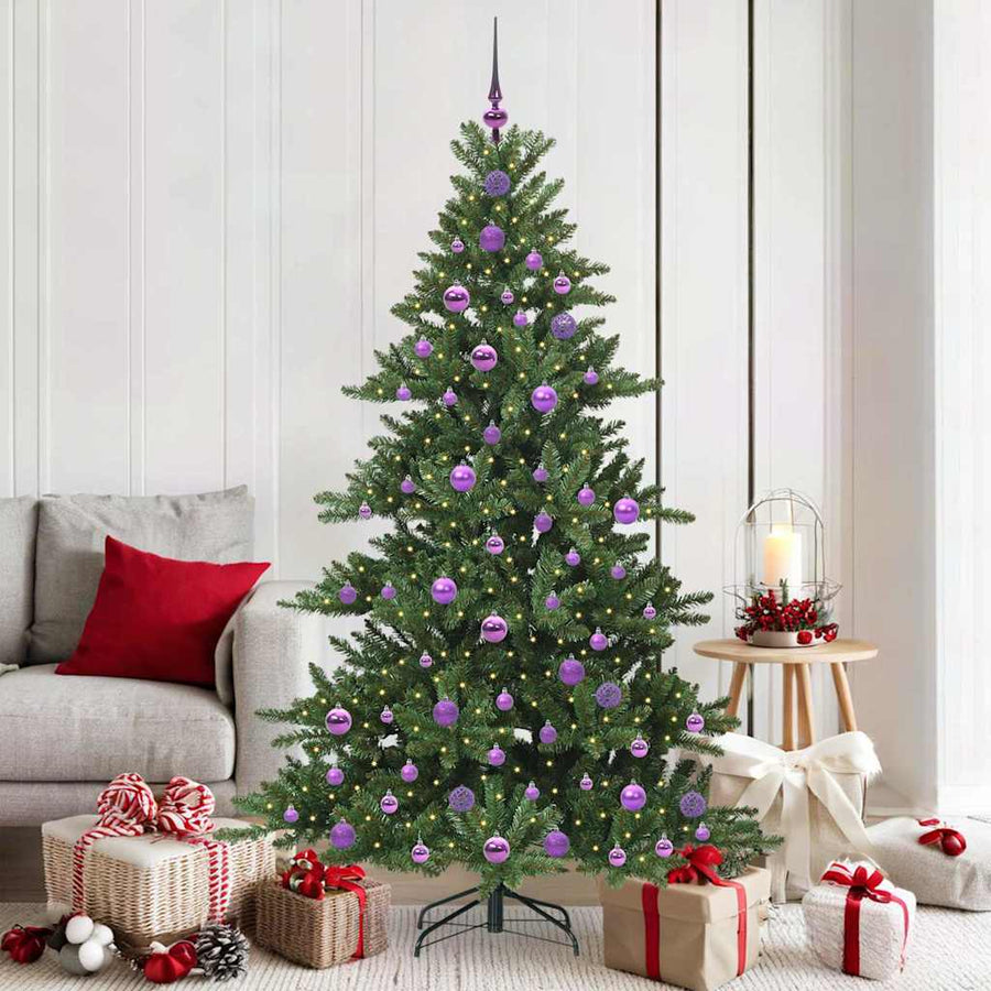 Kunstmatige Inklapbare Kerstboom with LEDs 180cm PVC