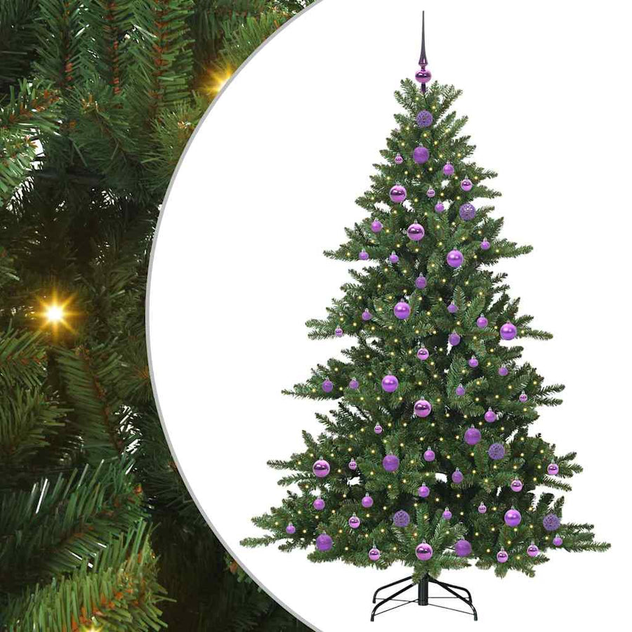 Kunstmatige Inklapbare Kerstboom with LEDs 180cm PVC