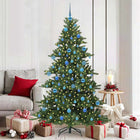 Artificial Collapsible Christmas Tree Green 180 cm PVC and steel