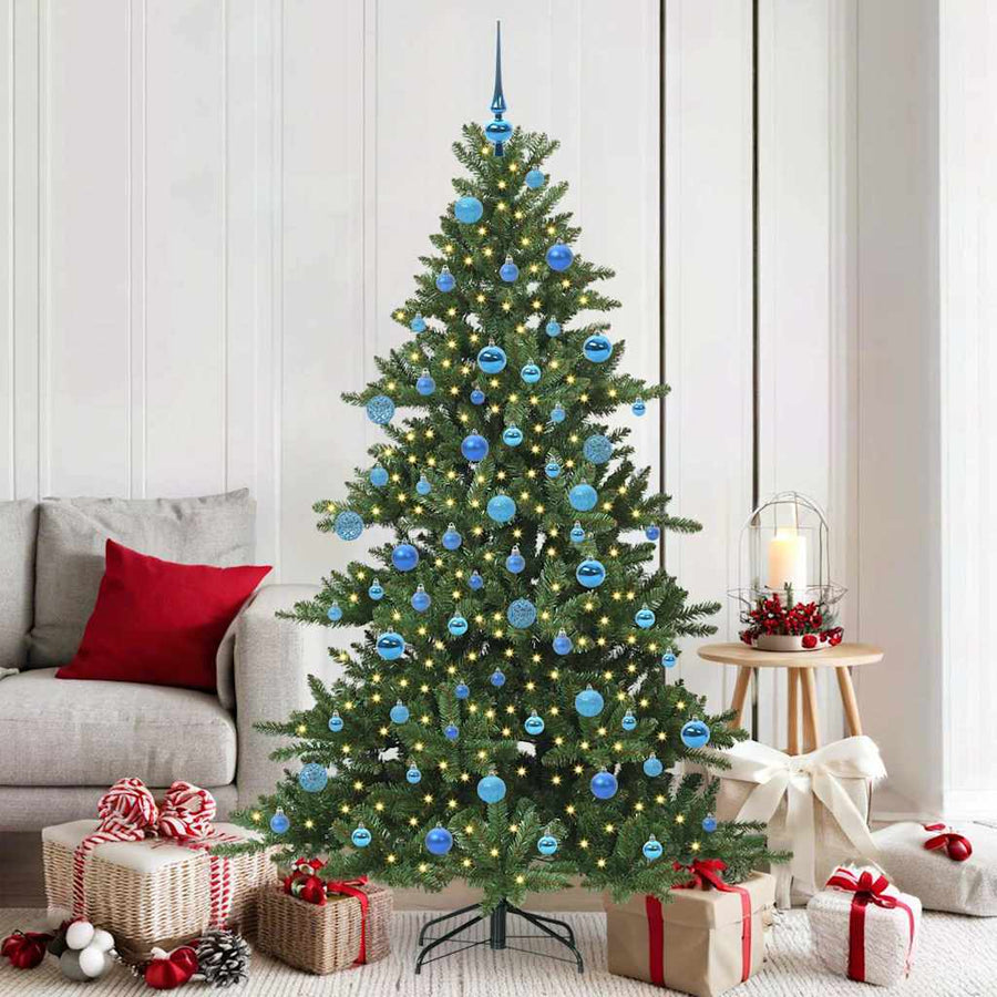 Kunstmatige Inklapbare Kerstboom with LEDs 180cm PVC