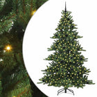 Artificial Collapsible Christmas Tree Green 210 cm PVC and Steel