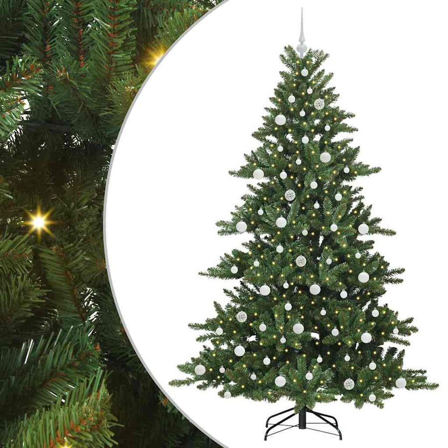 Kunstmatige Inklapbare Kerstboom with LEDs 210cm PVC