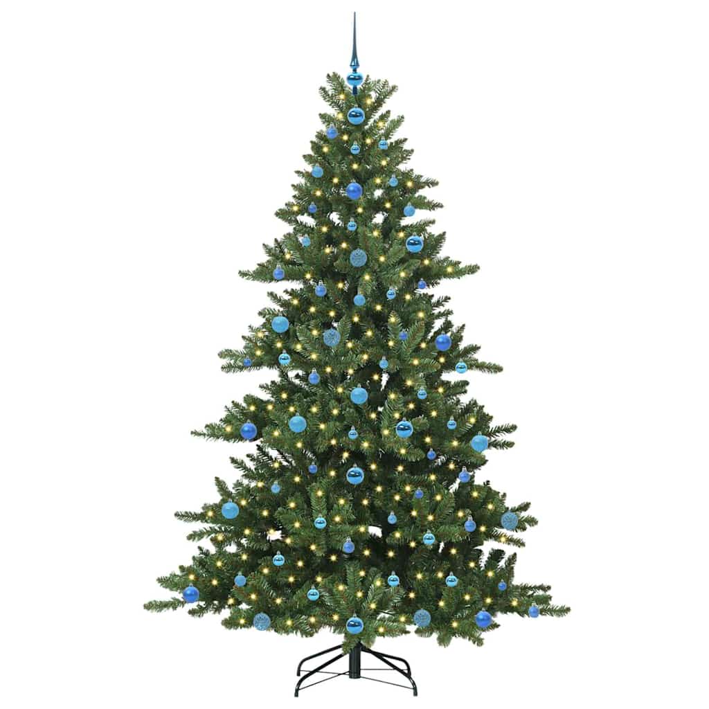Kunstmatige Inklapbare Kerstboom with LEDs 210cm PVC