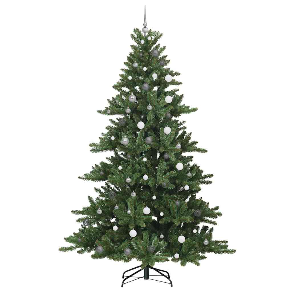 Kunstmatige Inklapbare Kerstboom Met 300 Led Pvc 240 cm