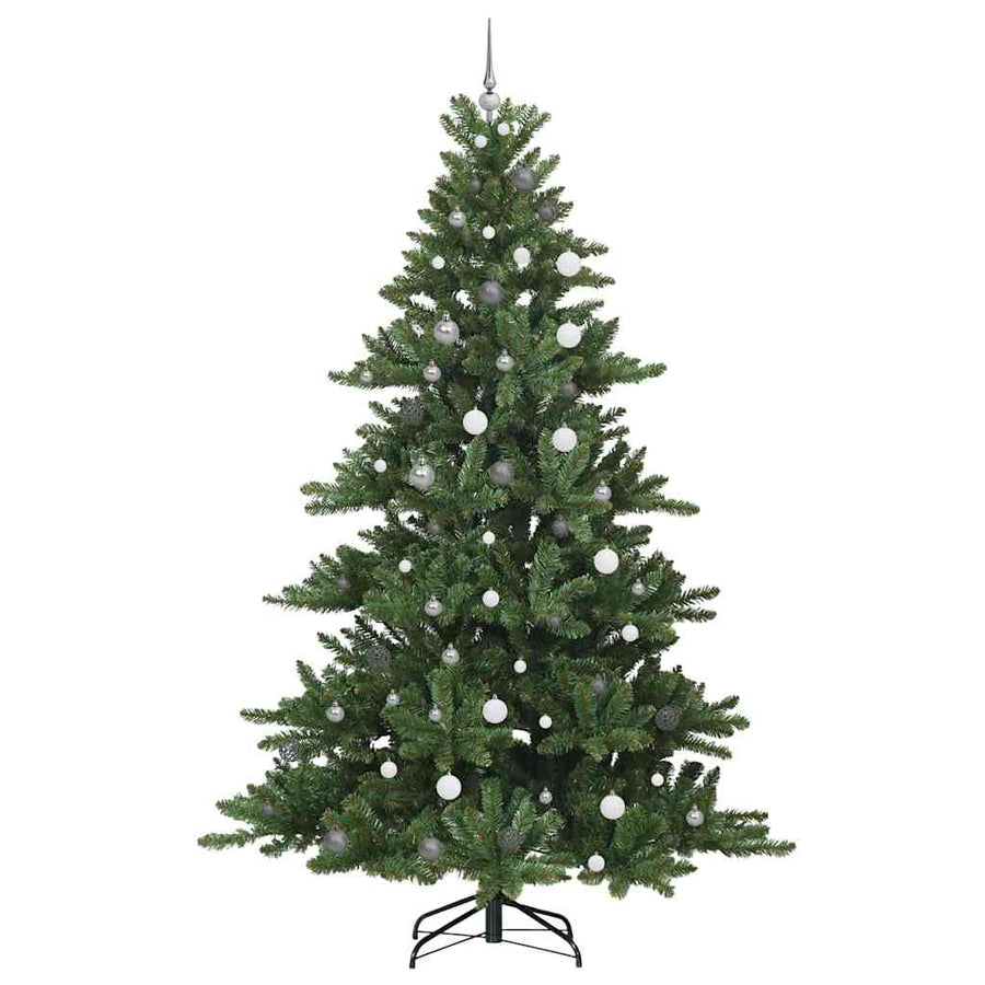 Kunstmatige Inklapbare Kerstboom Met 300 Led Pvc 240 cm