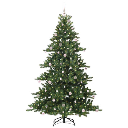 Kunstmatige Inklapbare Kerstboom Met 300 Led Groen 240 Cm Pvc