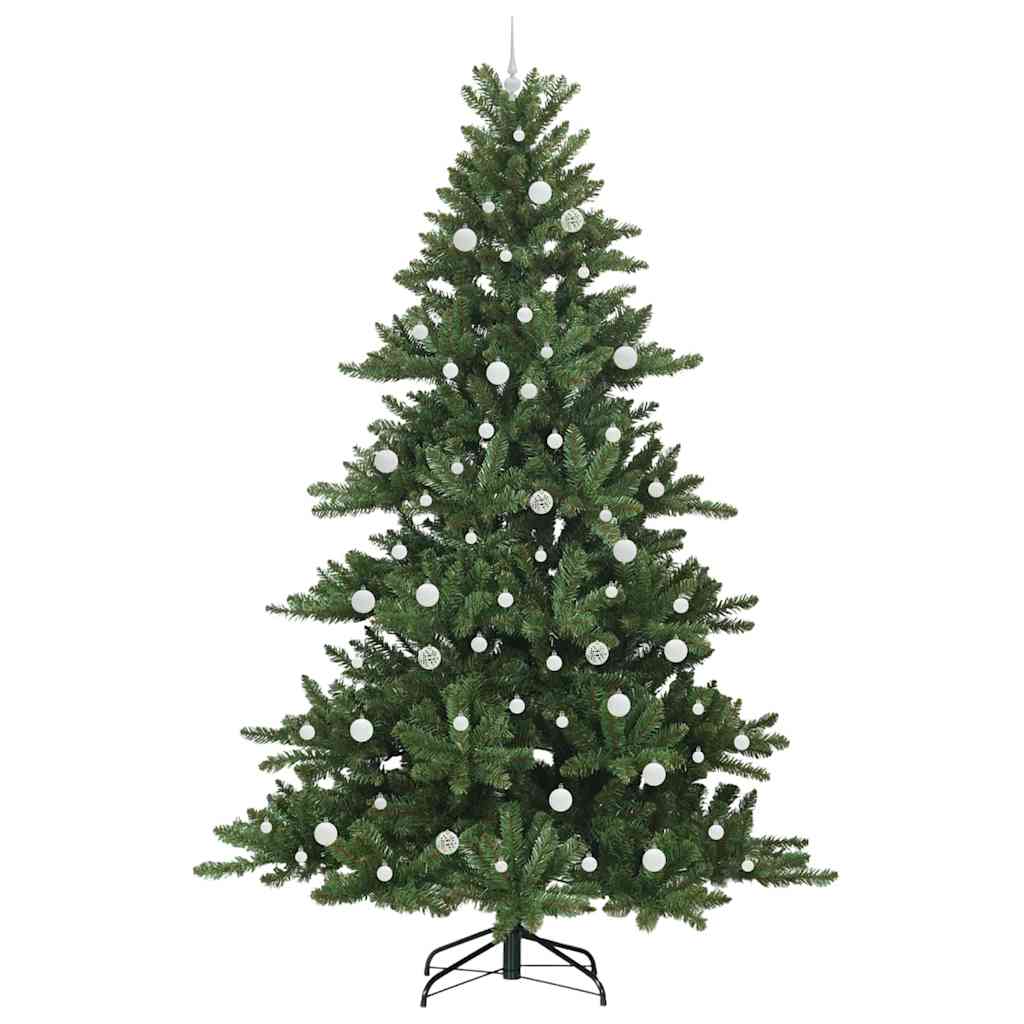 Kunstmatige Inklapbare Kerstboom Met 300 Led Groen 240 Cm Pvc
