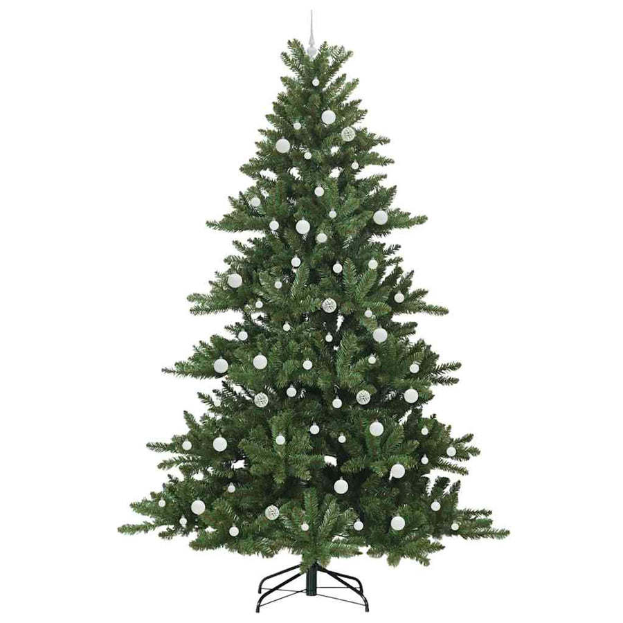 Kunstmatige Inklapbare Kerstboom Met 300 Led Groen 240 Cm Pvc