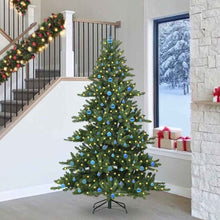 Kunstmatige Inklapbare Kerstboom Met 300 Led Groen 240 Cm Pvc