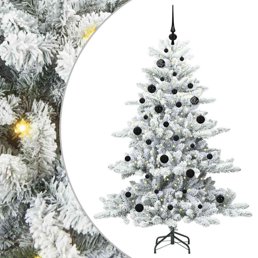 Kunstmatige Inklapbare Kerstboom with LEDs 150cm PVC