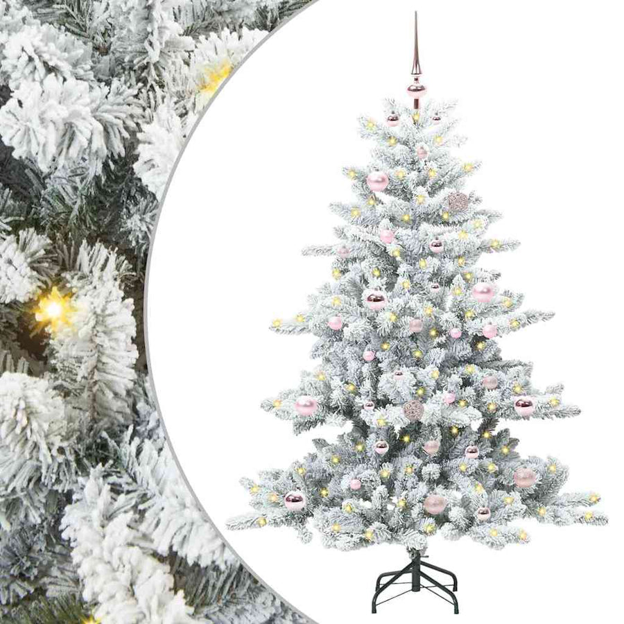 Kunstmatige Inklapbare Kerstboom with LEDs 150cm PVC