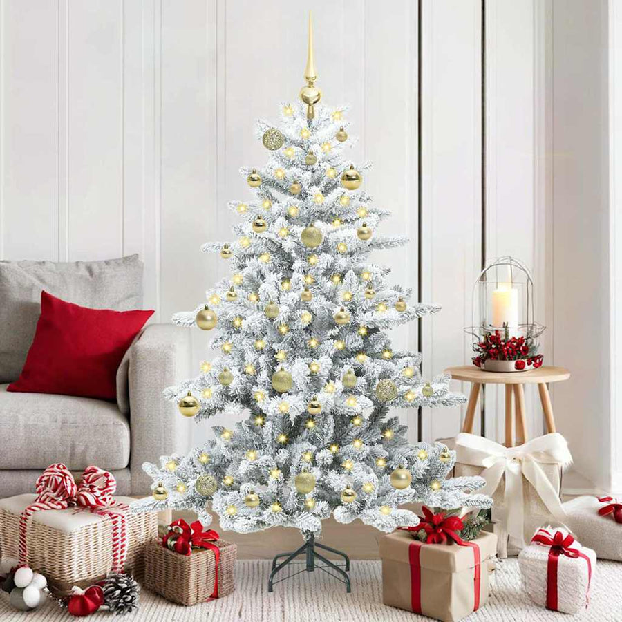Kunstmatige Inklapbare Kerstboom with LEDs 150cm PVC