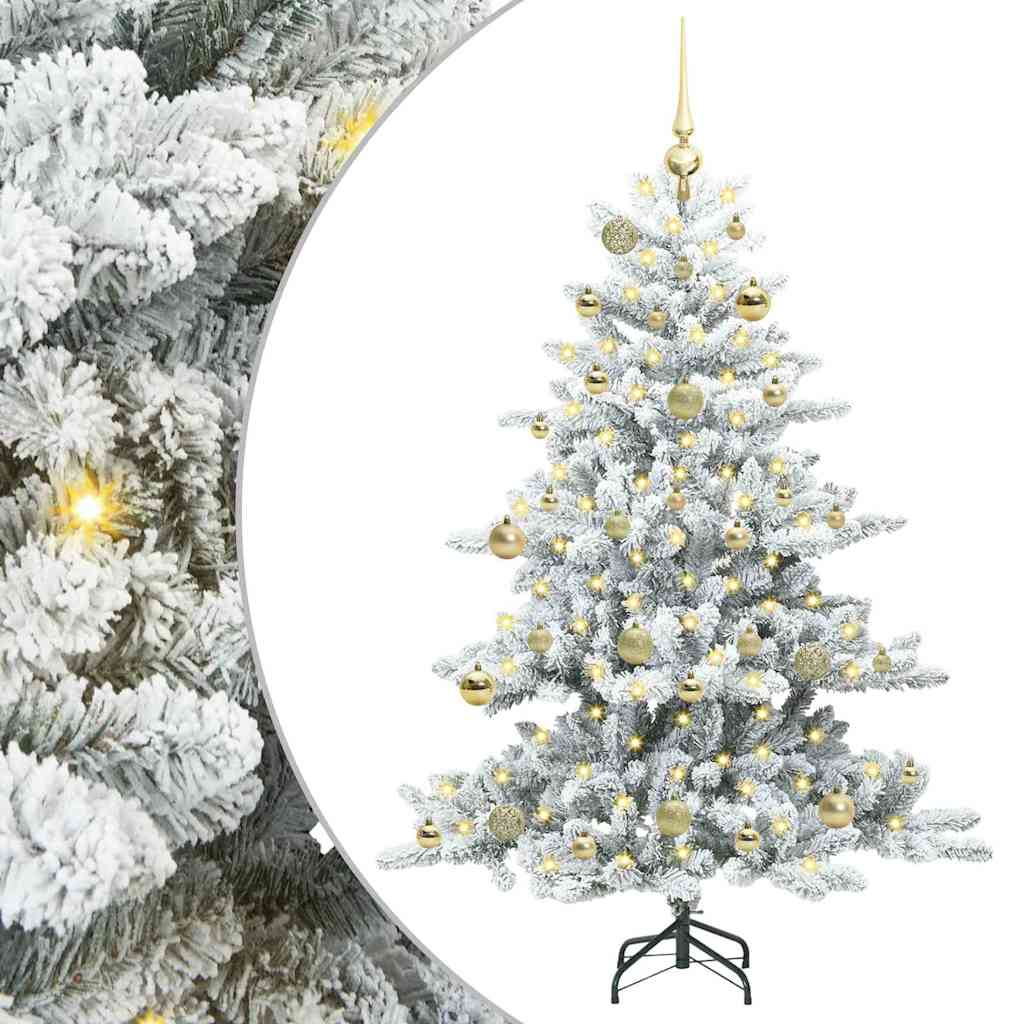 Kunstmatige Inklapbare Kerstboom with LEDs 150cm PVC