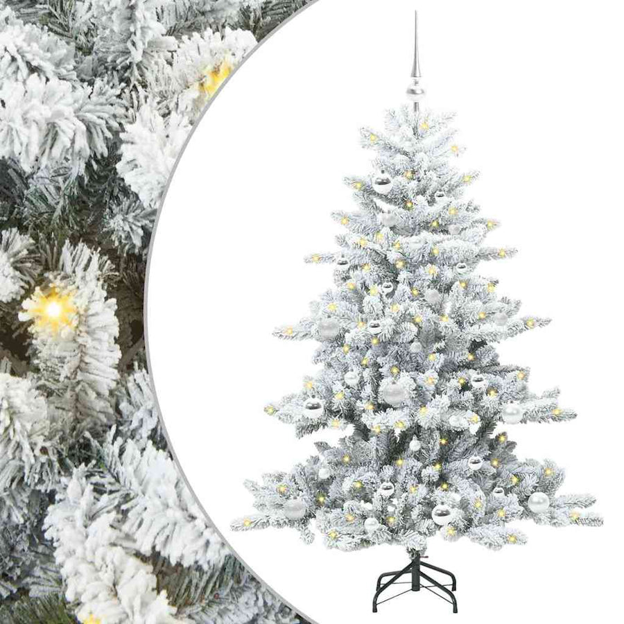 Kunstmatige Inklapbare Kerstboom with LEDs 150cm PVC