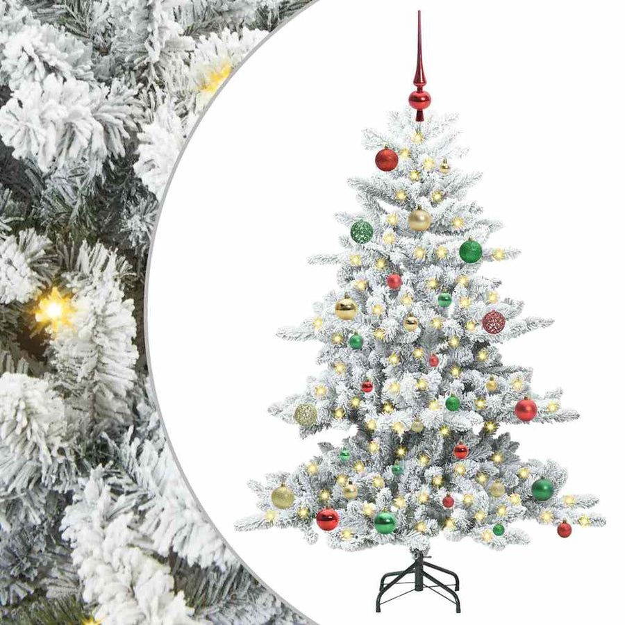 Kunstmatige Inklapbare Kerstboom with LEDs 150cm PVC