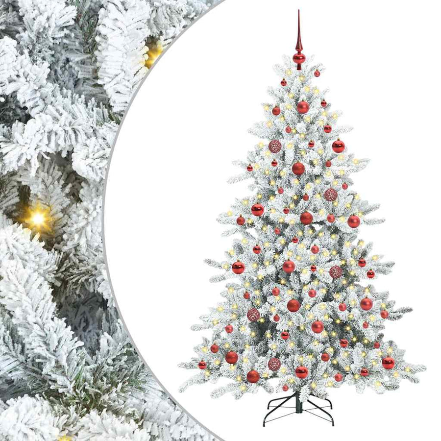 Kunstmatige Inklapbare Kerstboom with LEDs 180cm PVC