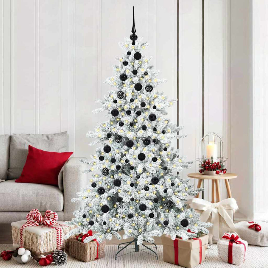 Kunstmatige Inklapbare Kerstboom with LEDs 180cm PVC