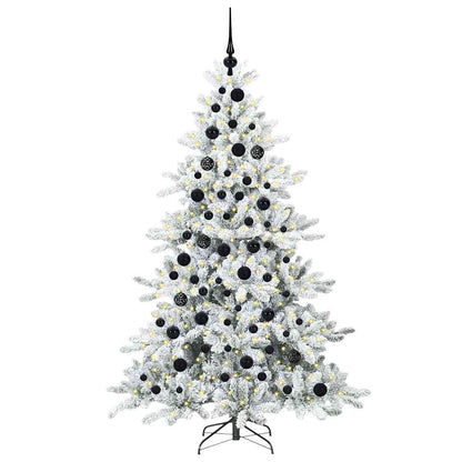Kunstmatige Inklapbare Kerstboom with LEDs 180cm PVC