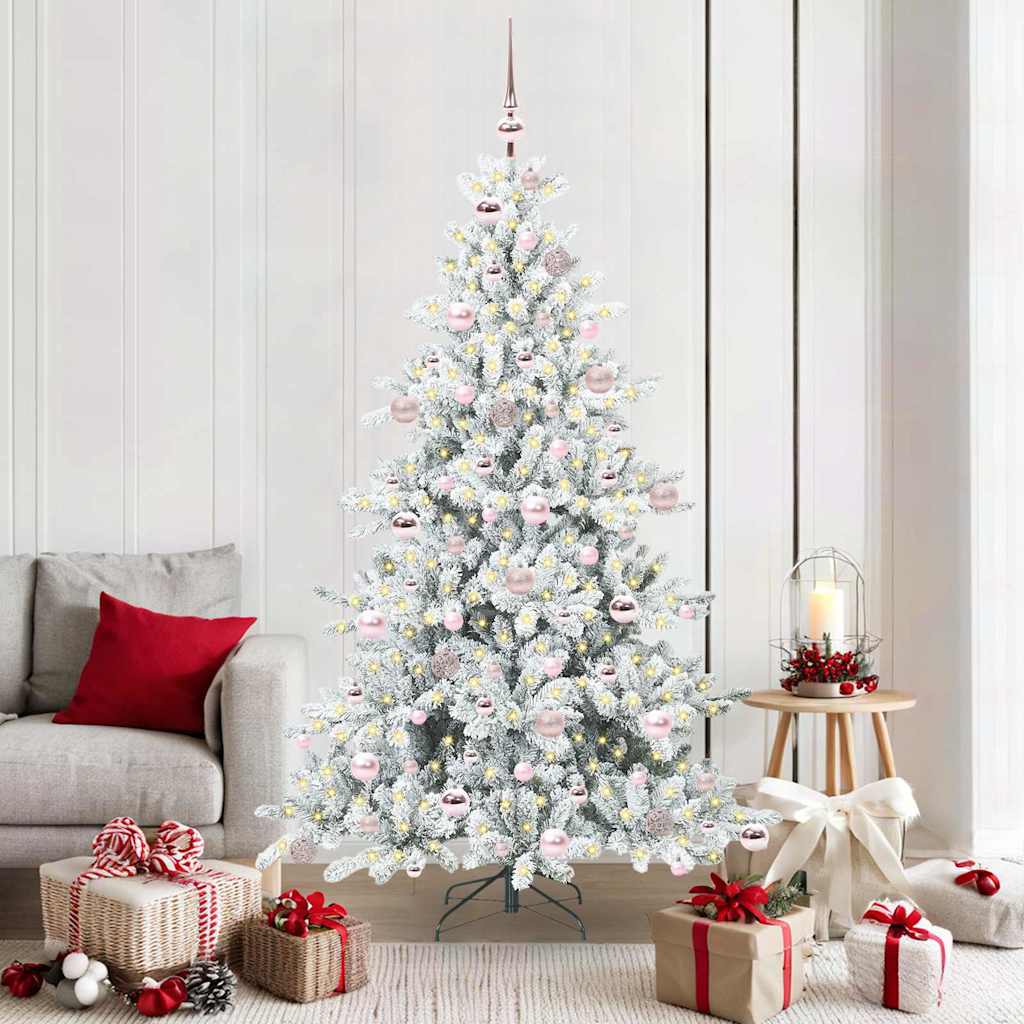 Kunstmatige Inklapbare Kerstboom with LEDs 180cm PVC