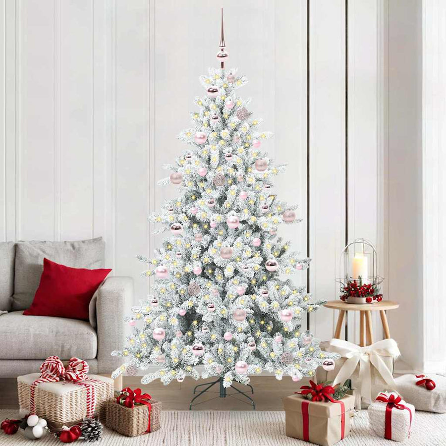 Kunstmatige Inklapbare Kerstboom with LEDs 180cm PVC
