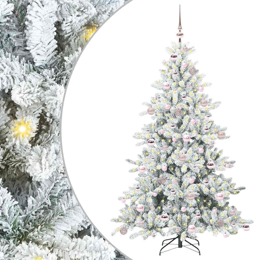 Kunstmatige Inklapbare Kerstboom with LEDs 180cm PVC