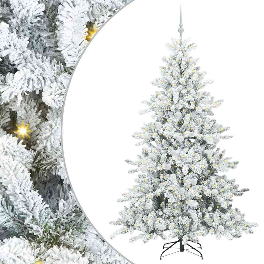 Kunstmatige Inklapbare Kerstboom with LEDs 180cm PVC
