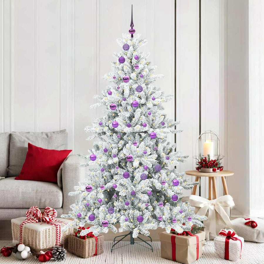 Kunstmatige Inklapbare Kerstboom with LEDs 180cm PVC