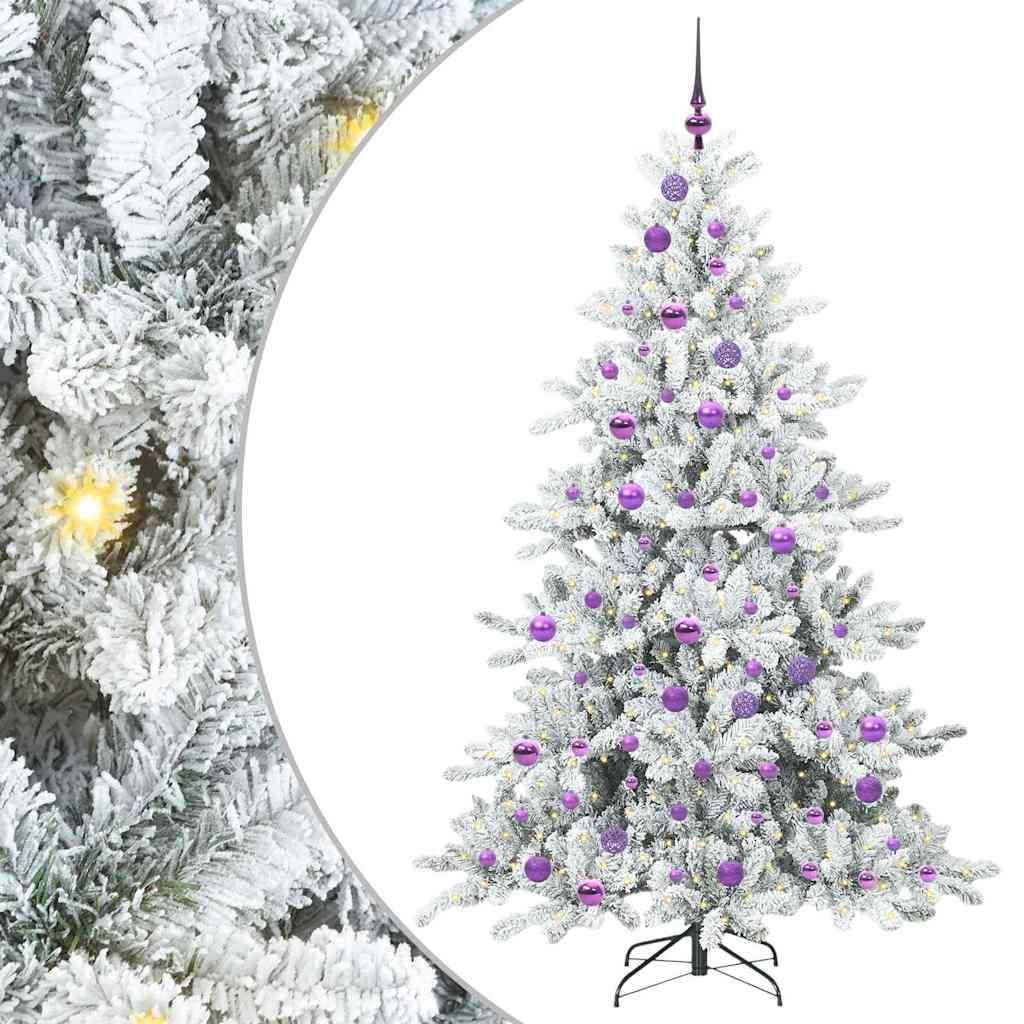 Kunstmatige Inklapbare Kerstboom with LEDs 180cm PVC