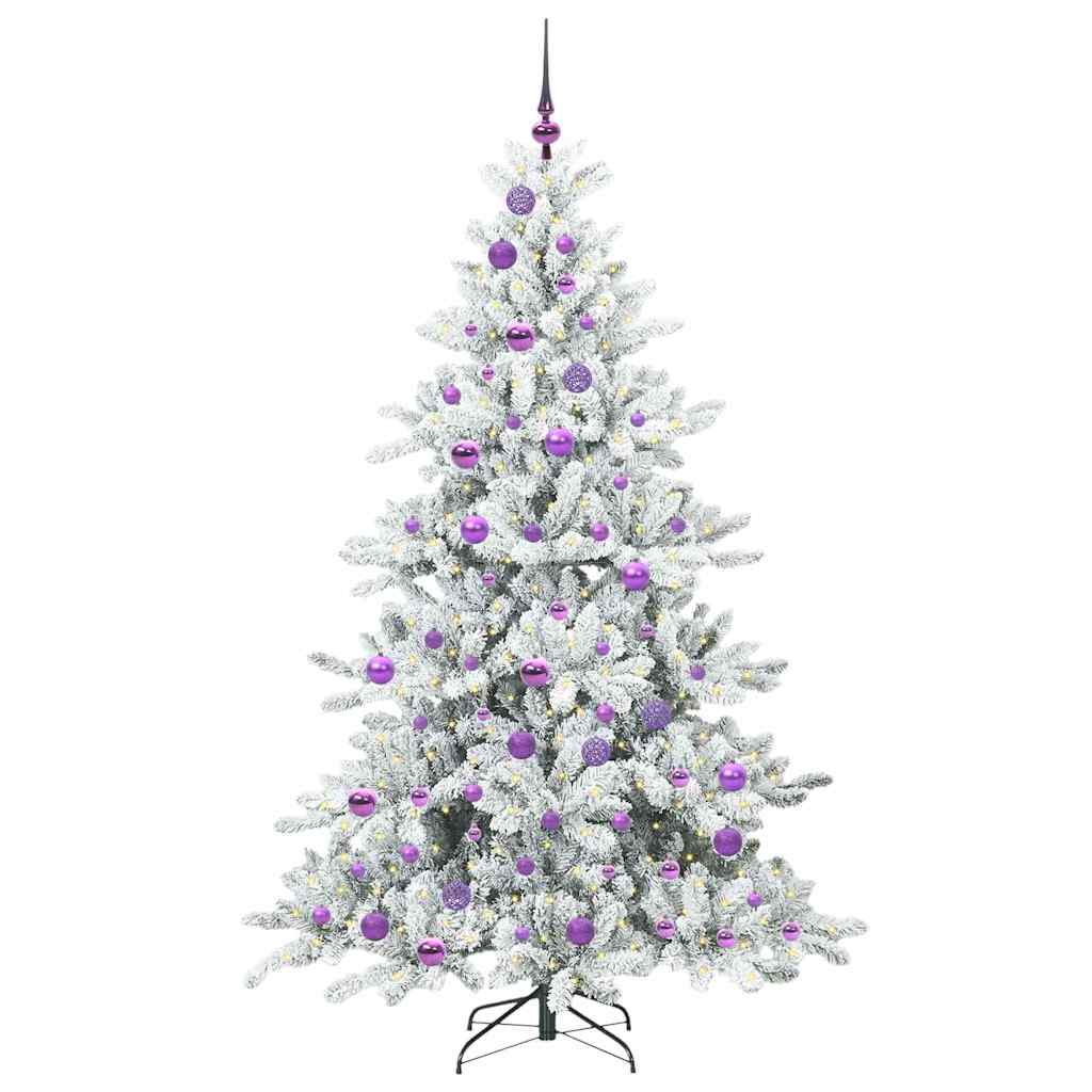 Kunstmatige Inklapbare Kerstboom with LEDs 180cm PVC