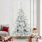 Artificial Collapsible Christmas Tree White 210 cm PVC and Steel
