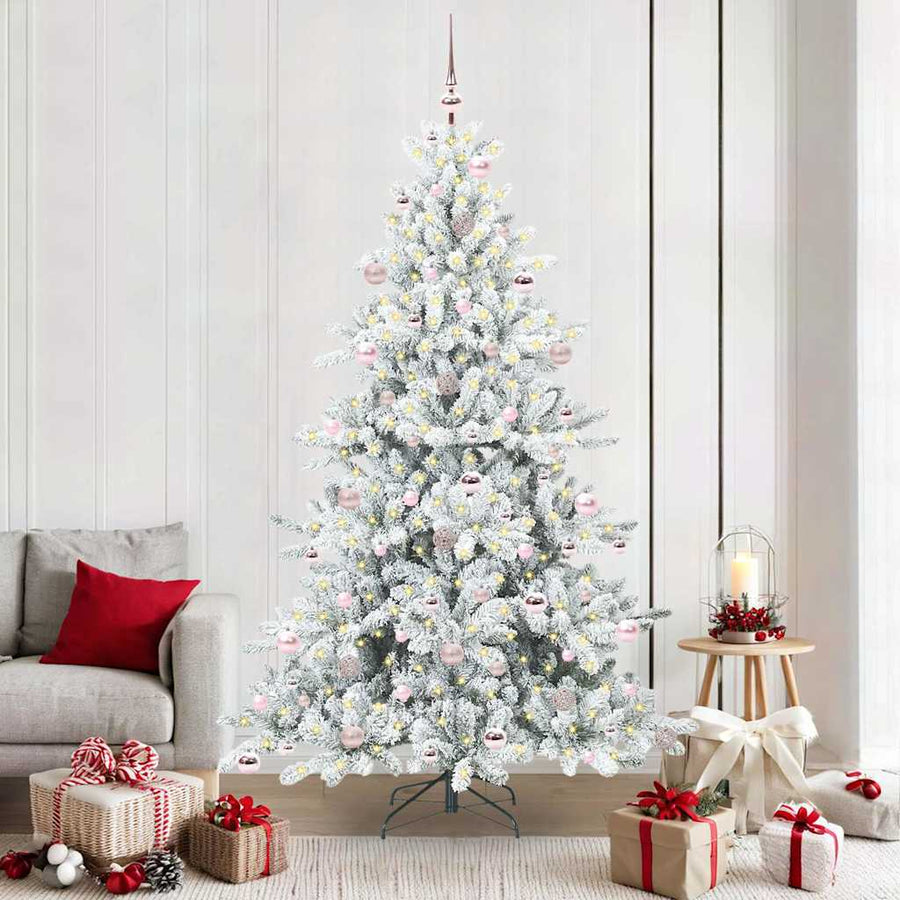 Kunstmatige Inklapbare Kerstboom with LEDs 210cm PVC