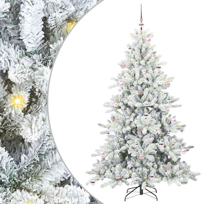 Kunstmatige Inklapbare Kerstboom with LEDs 210cm PVC