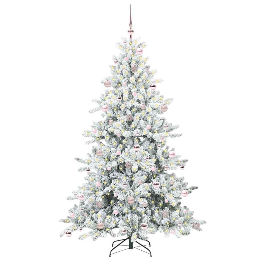 Kunstmatige Inklapbare Kerstboom with LEDs 210cm PVC