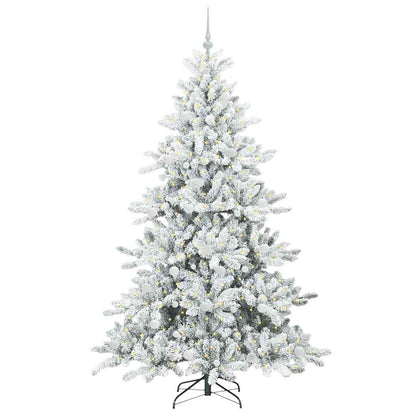Kunstmatige Inklapbare Kerstboom met 300 LED 210 cm PVC