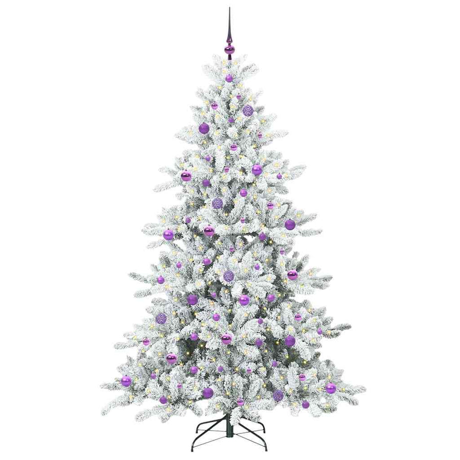 Kunstmatige Inklapbare Kerstboom with LEDs 210cm PVC