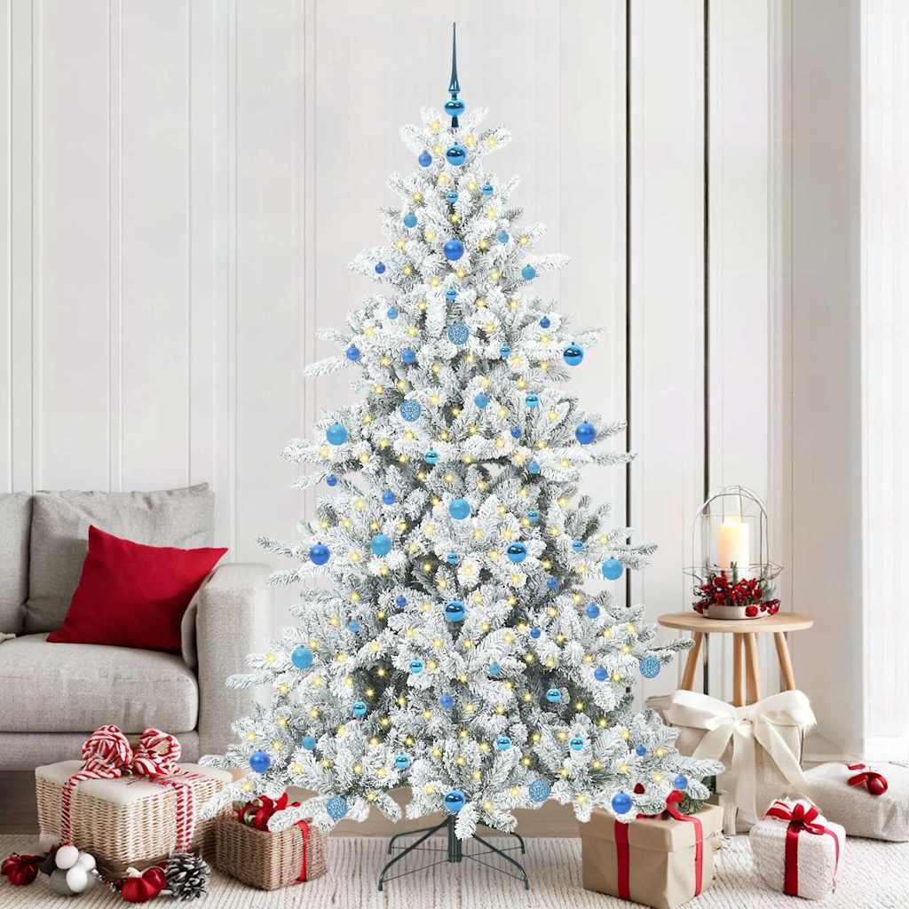 Kunstmatige Inklapbare Kerstboom with LEDs 210cm PVC
