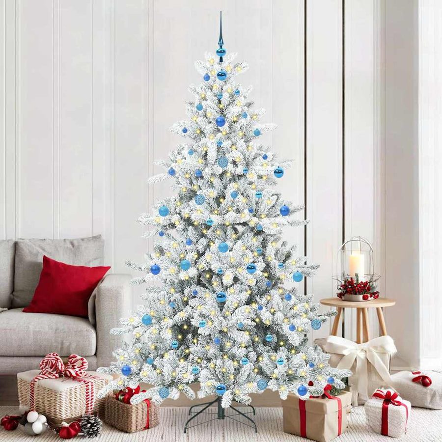 Kunstmatige Inklapbare Kerstboom with LEDs 210cm PVC