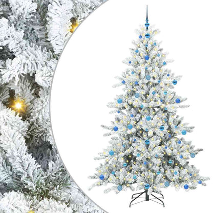 Kunstmatige Inklapbare Kerstboom with LEDs 210cm PVC