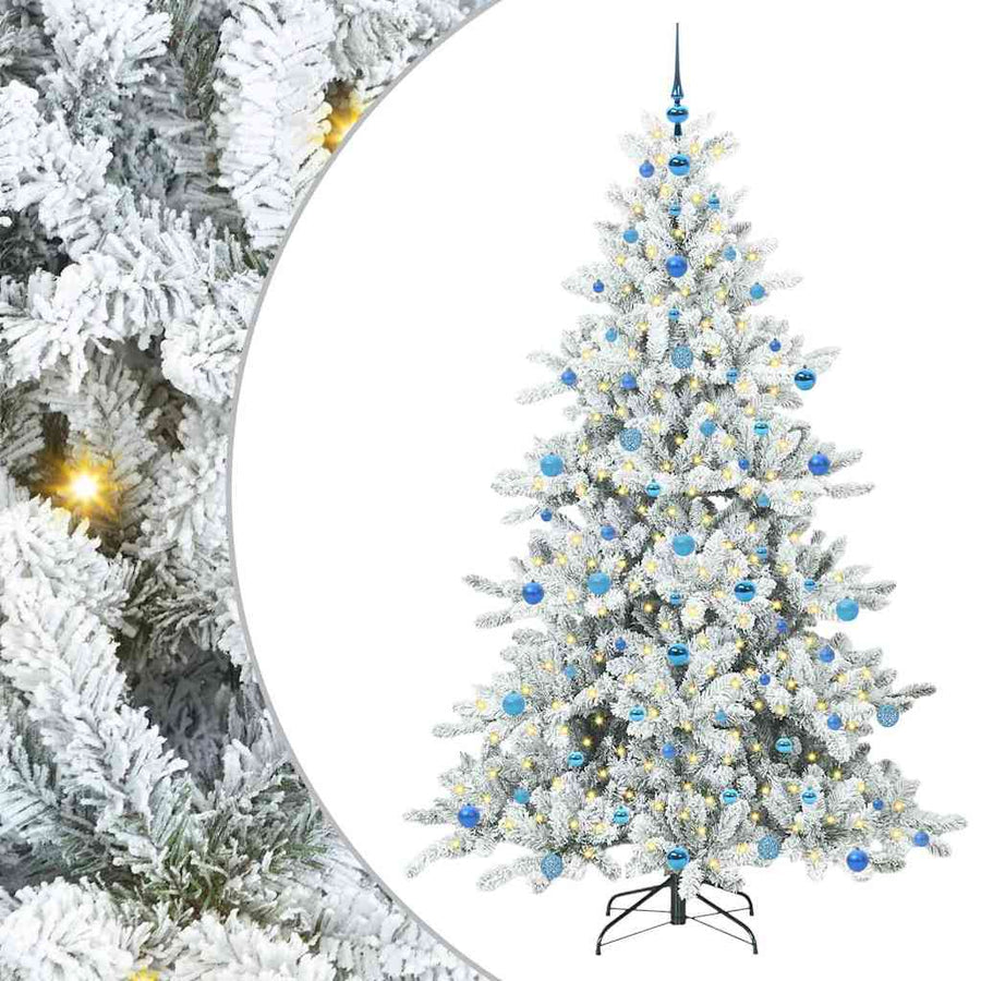 Kunstmatige Inklapbare Kerstboom with LEDs 210cm PVC