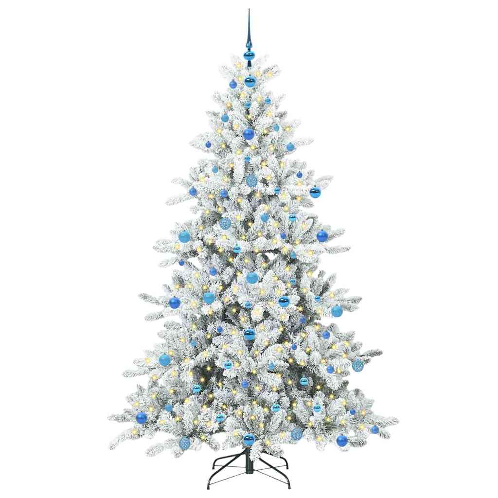 Kunstmatige Inklapbare Kerstboom with LEDs 210cm PVC
