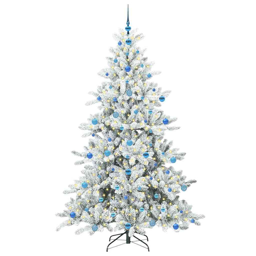 Kunstmatige Inklapbare Kerstboom with LEDs 210cm PVC