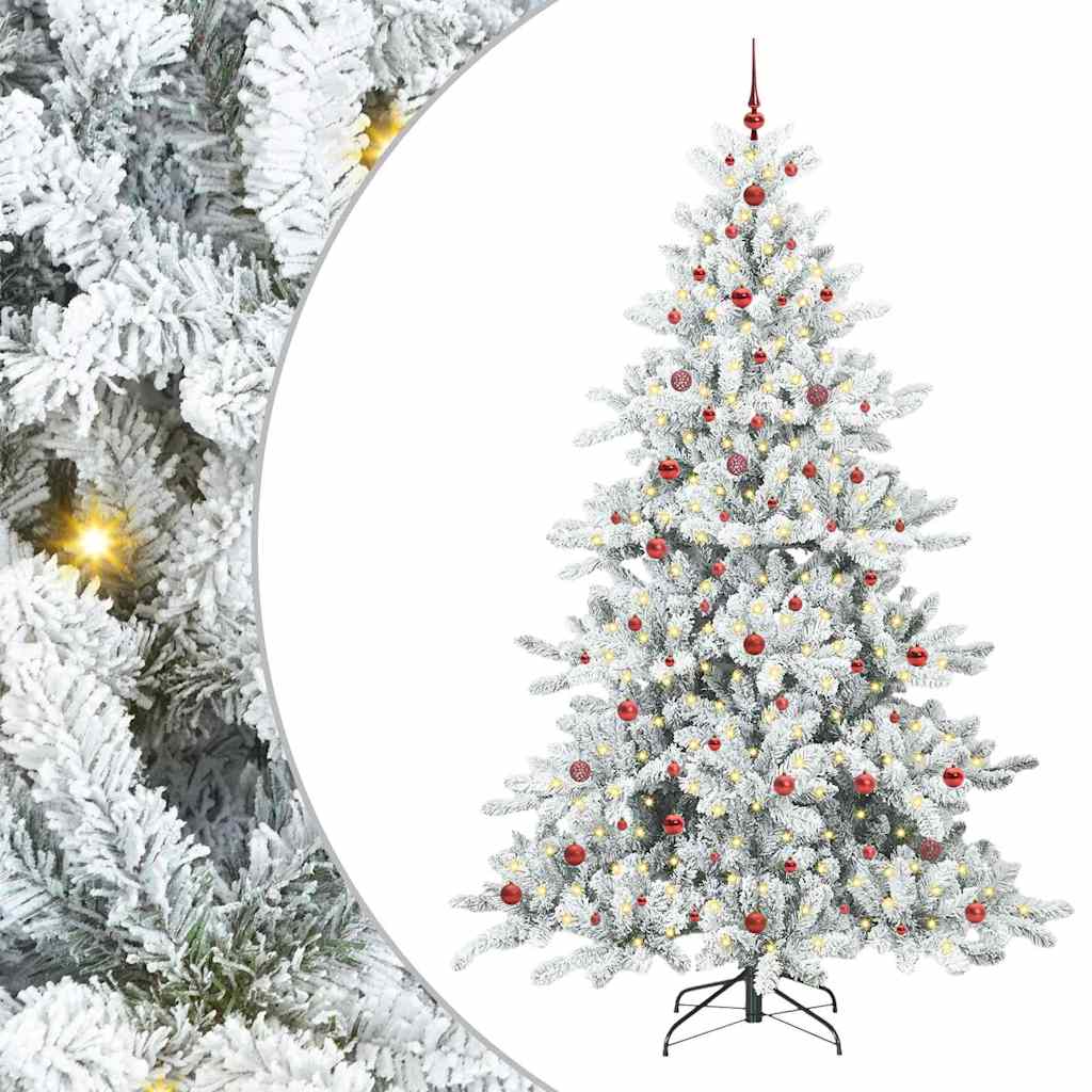 Kunstmatige Inklapbare Kerstboom with LEDs 240cm PVC