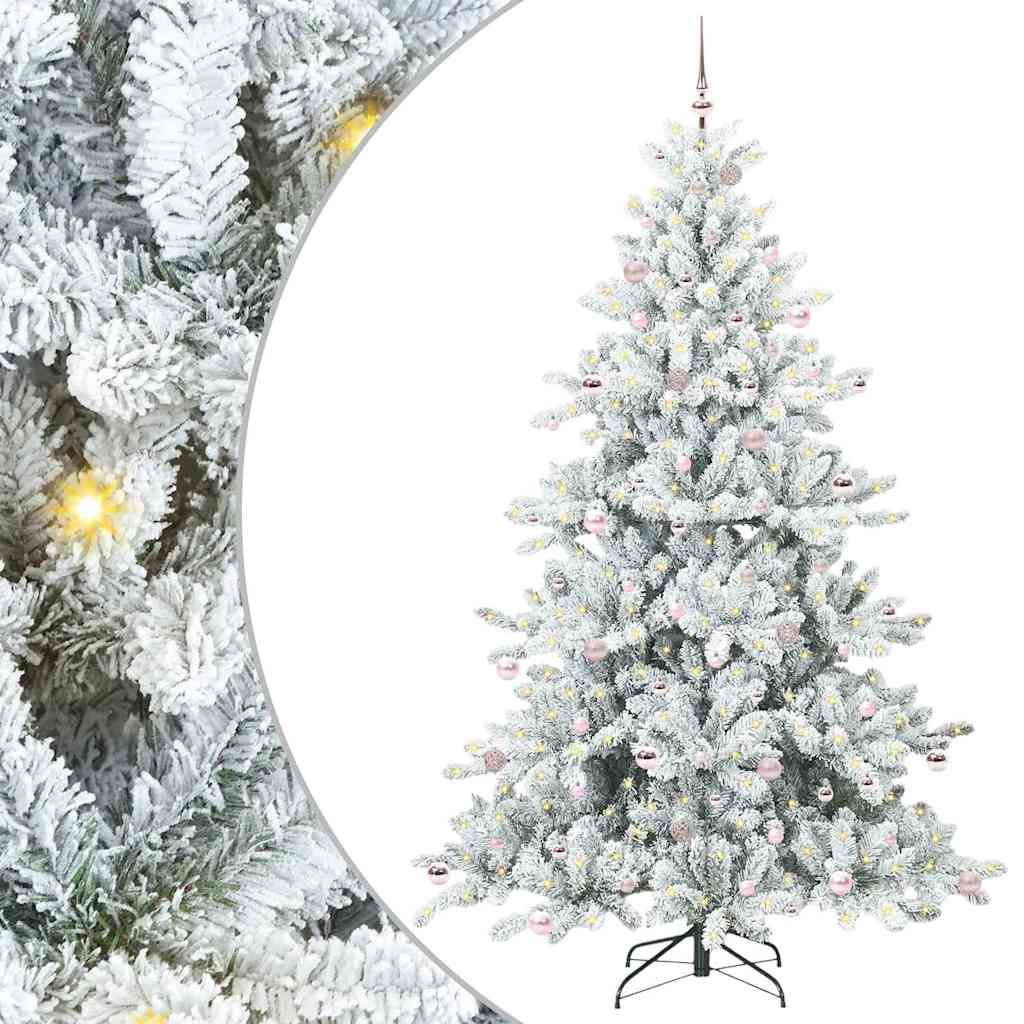 Kunstmatige Inklapbare Kerstboom with LEDs 240cm PVC